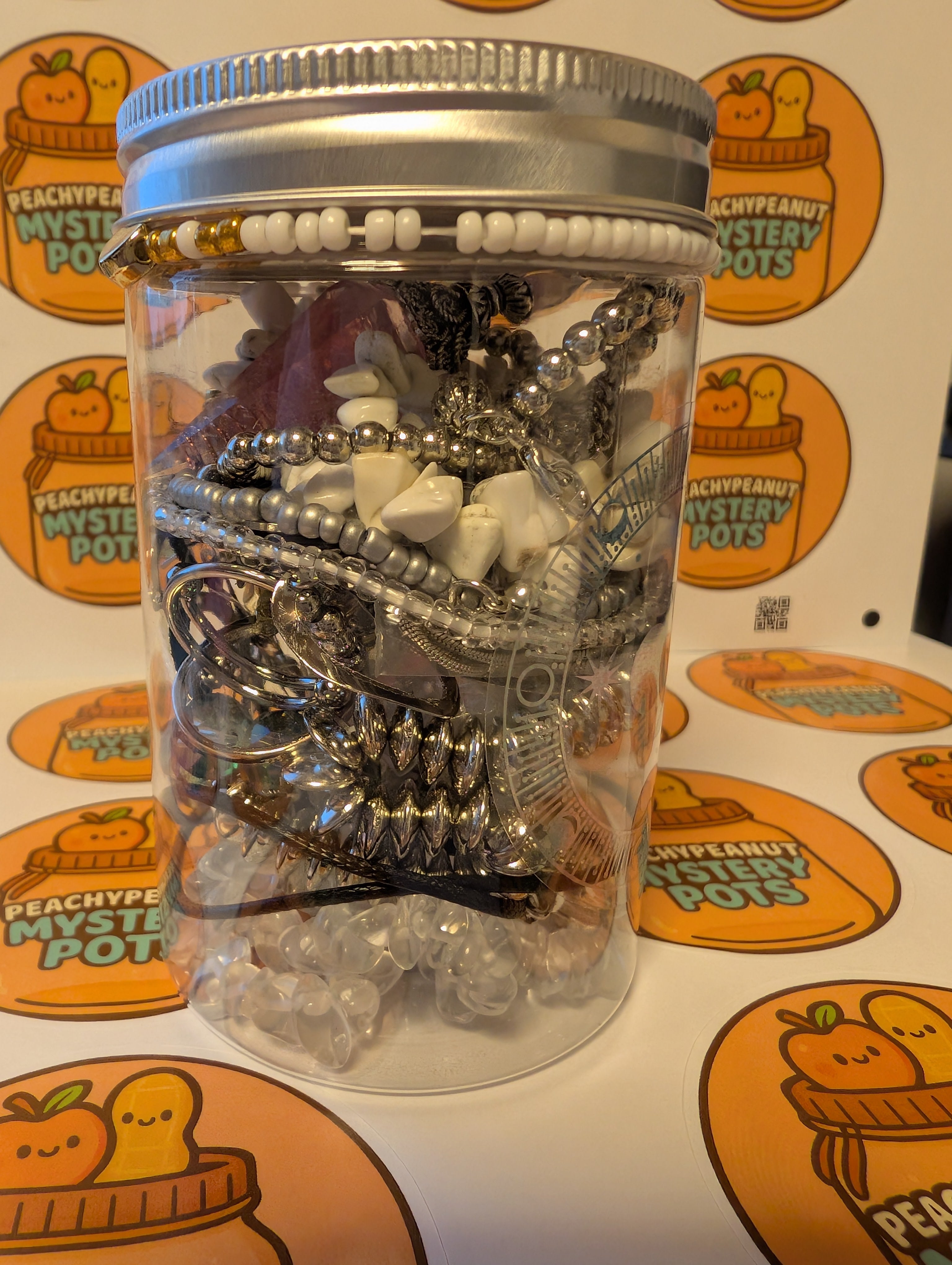 ✨ Silvery White Mystery Jar ✨